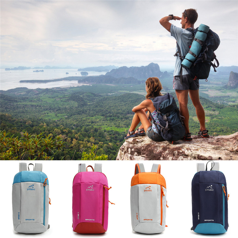Men Women Nylon Waterproof Travel Backpack Outdoor Sport Hiking Camping Backpack Mountaineering Bag Travel Tactical Backpack